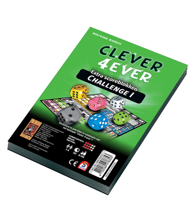 Clever 4 Ever: Challenge 1 - Extra Scoreblokken (NL) - Accessoires