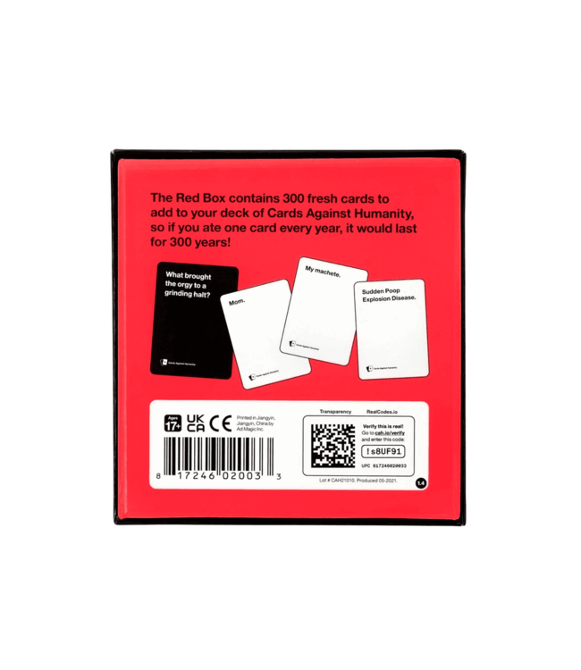 Cards Against Humanity: Red Box (ENG) - Card game