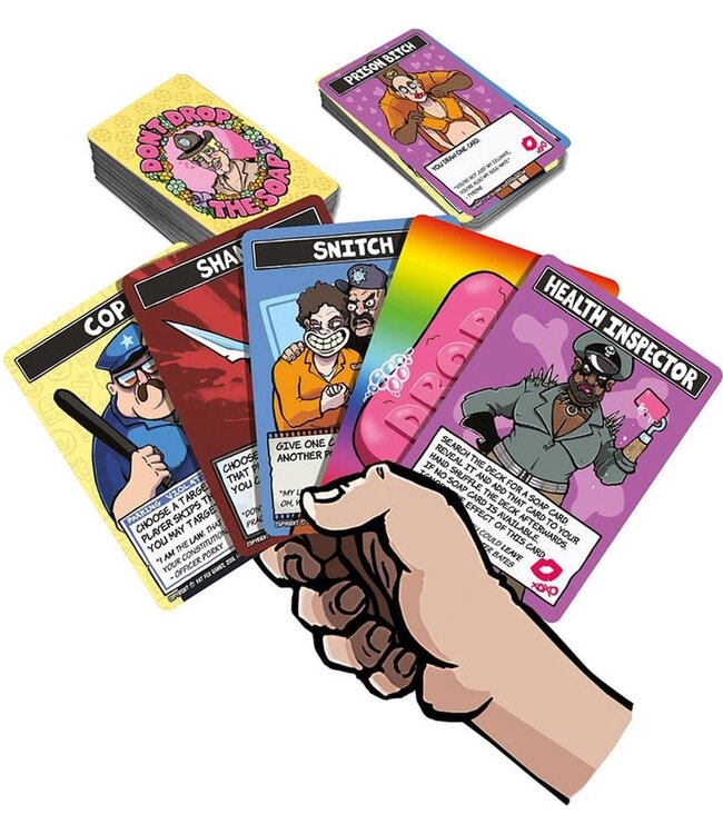 Don't Drop the Soap (ENG) - Card game