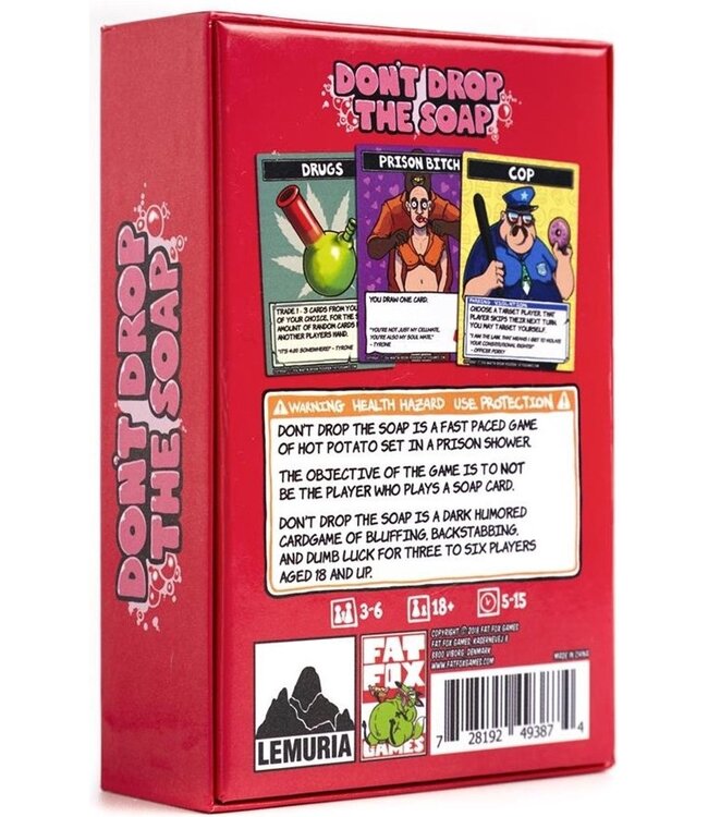 Don't Drop the Soap (ENG) - Kartenspiel