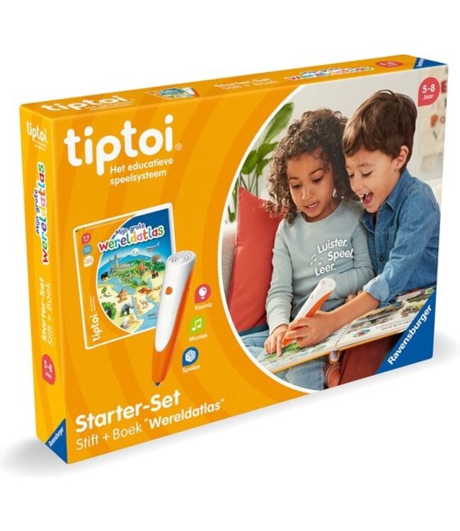 Ravensburger Tiptoi Starter Set: Mijn Grote Wereldatlas (NL)