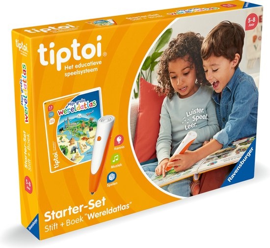 Ravensburger Tiptoi Starter Set: Mijn Grote Wereldatlas (NL)