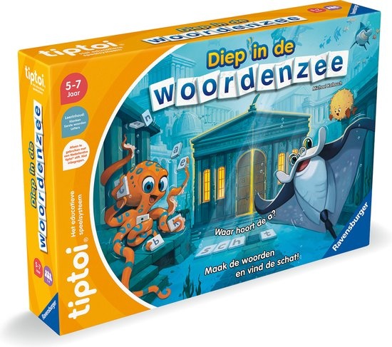 Ravensburger Tiptoi: Diep in de Woordenzee (NL)