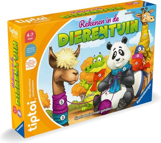 Ravensburger Tiptoi: Rekenen in de Dierentuin (NL)