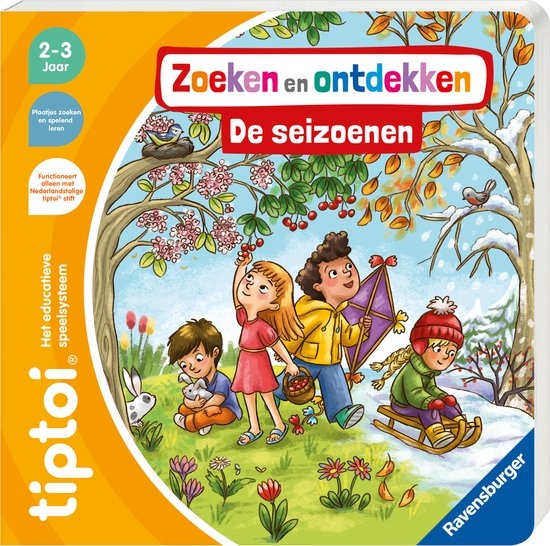 Ravensburger Tiptoi: Zoeken en Ontdekken - De Seizoenen (NL)