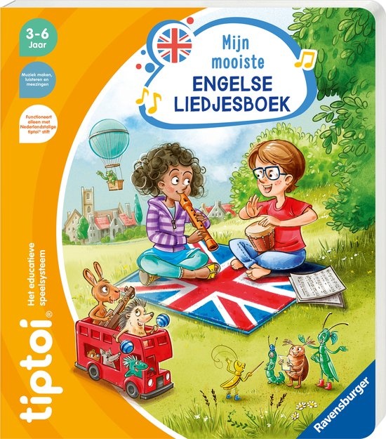 Ravensburger Tiptoi: Mijn Mooiste Engelse Liedjesboek (NL)