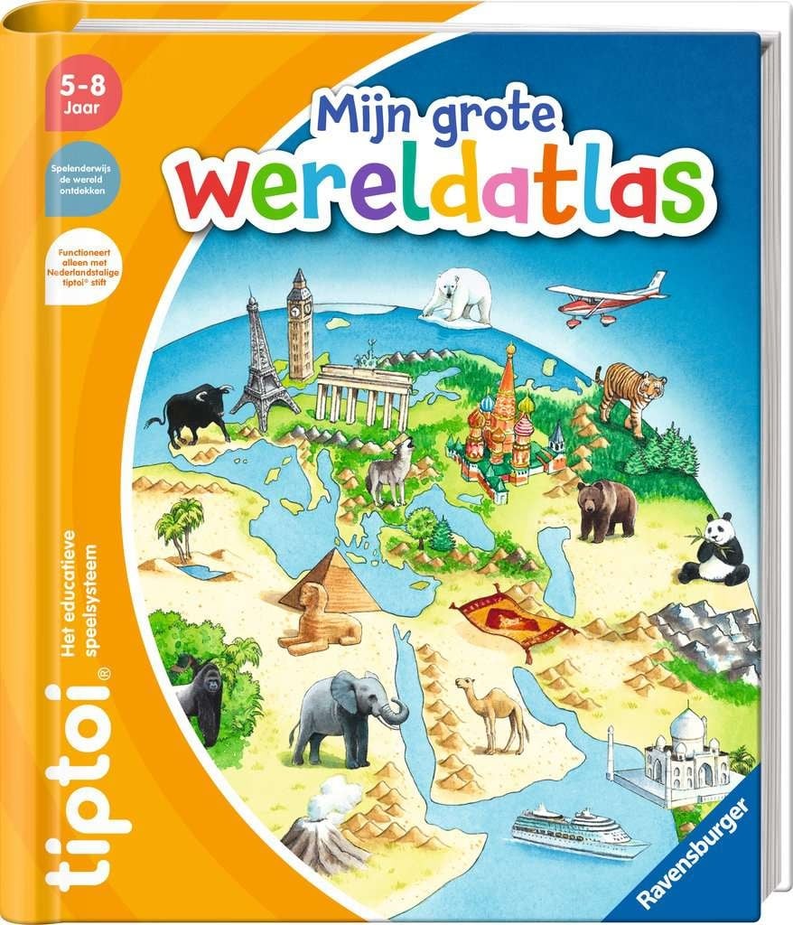 Ravensburger Tiptoi: Mijn Grote Wereldatlas (NL)