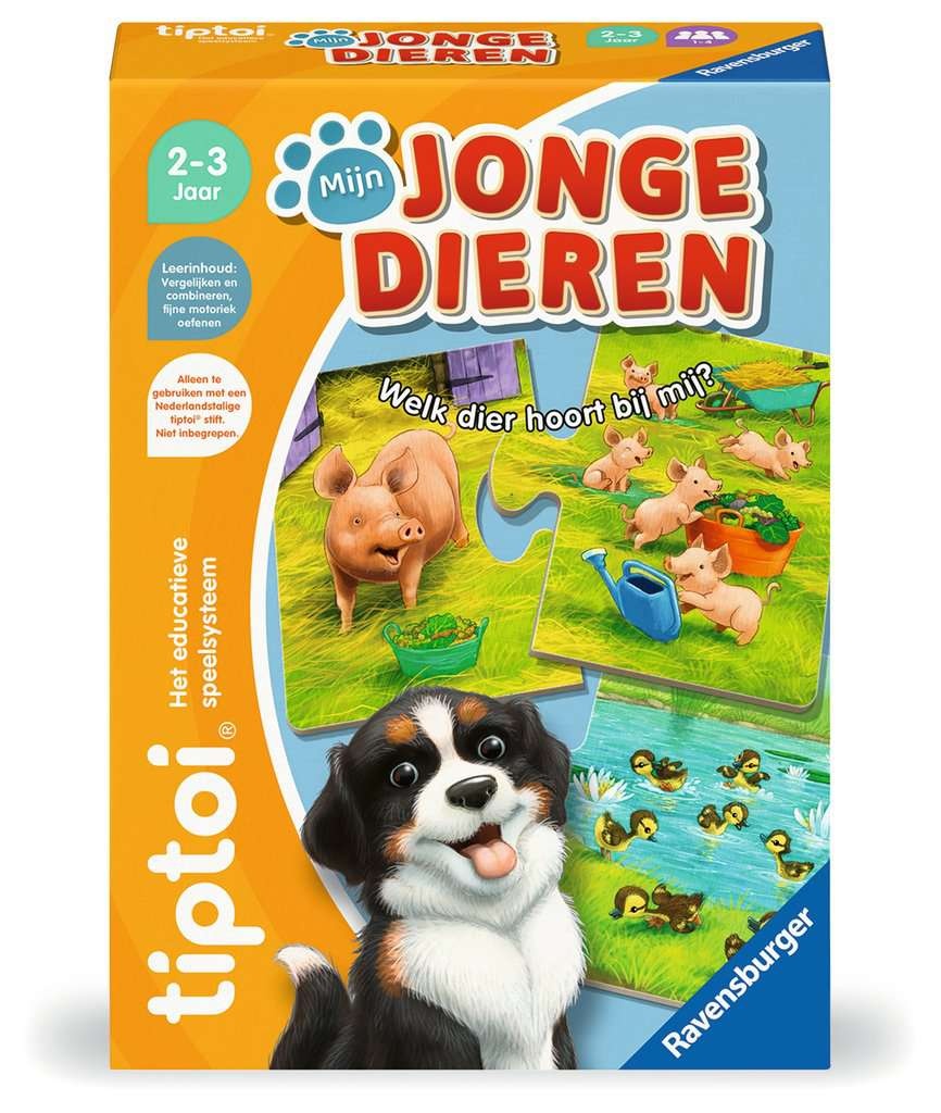 Ravensburger Tiptoi: Mijn Jonge Dieren (NL)