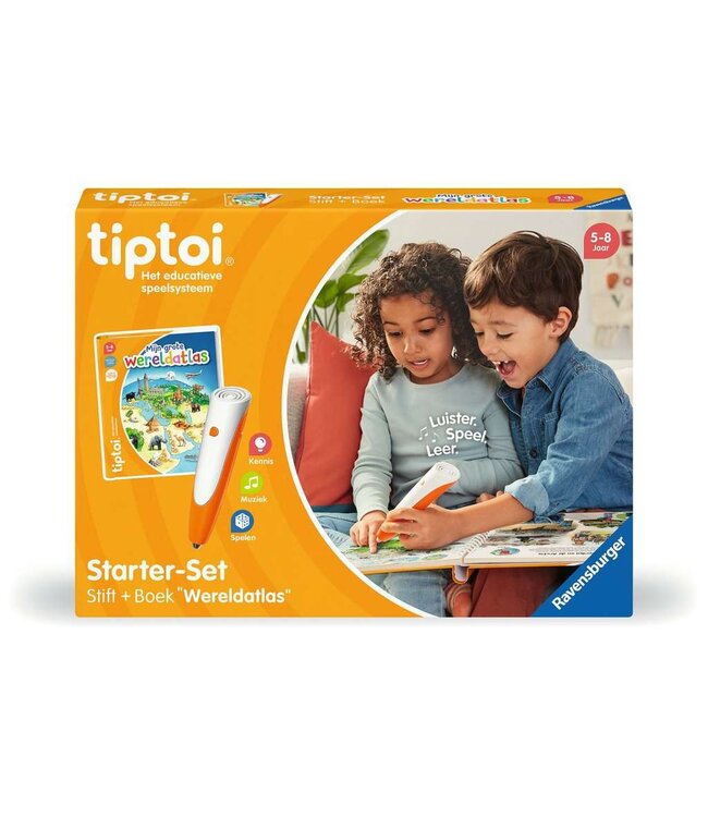 Tiptoi Starter Set: Mijn Grote Wereldatlas (NL)