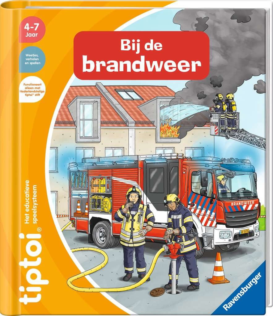 Ravensburger Tiptoi: Bij de Brandweer (NL) afbeelding