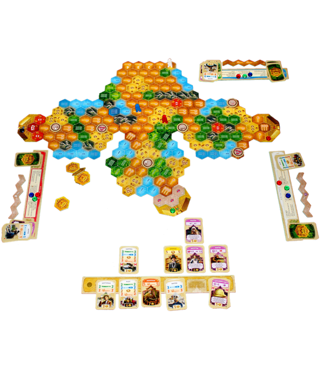 De Zoektocht naar El Dorado: Gouden Tempels (NL) - Brettspiel