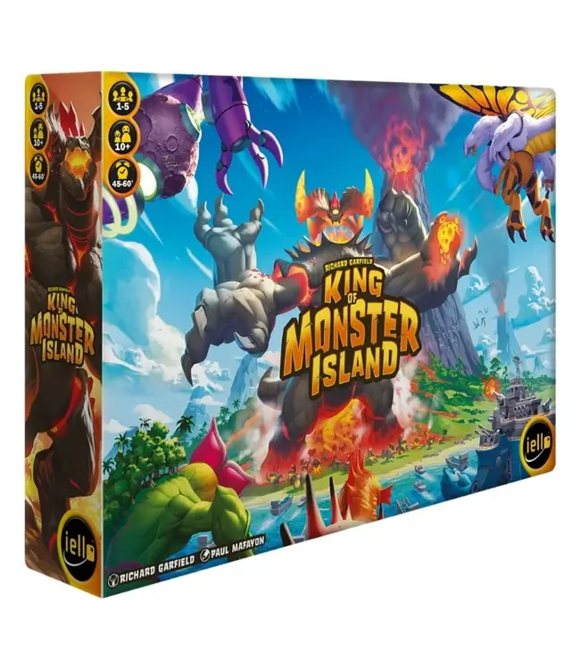 King of Monster Island (NL) - Brettspiel
