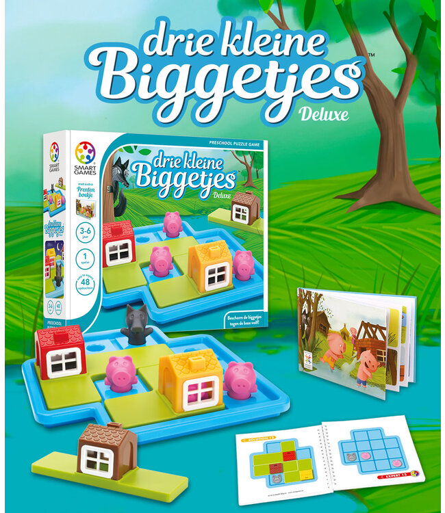 Smart Games: Drie Kleine Biggetjes Deluxe (NL)