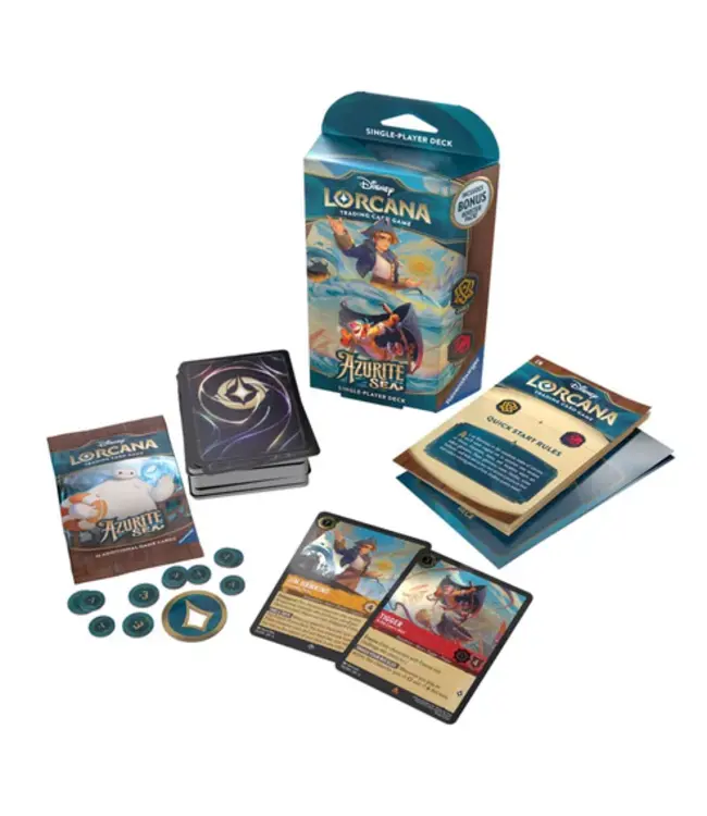 Disney Lorcana: Azurite Sea Starter Deck