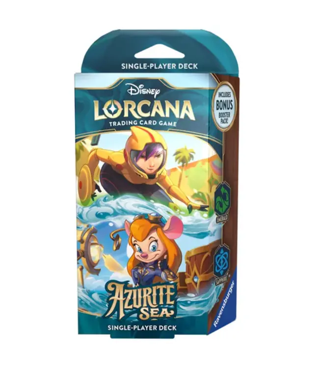 Disney Lorcana: Azurite Sea Starter Deck