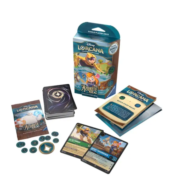 Disney Lorcana: Azurite Sea Starter Deck