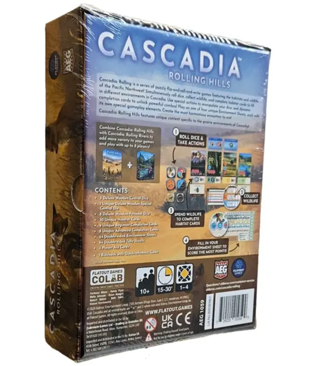 Cascadia: Rolling Hills (ENG) - Bordspel