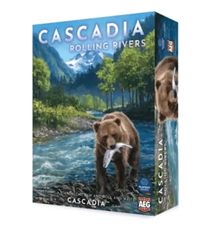 Cascadia: Rolling Rivers (ENG) -Brettspiel
