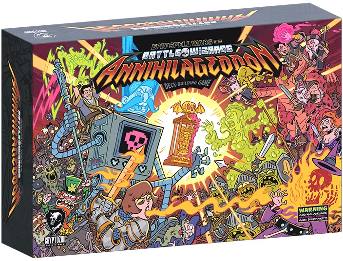 Cryptozoic Epic Spell Wars of the Battle Wizards: Annihilageddon Deck-Building Game (ENG) afbeelding