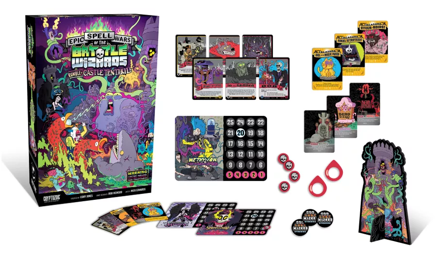 Cryptozoic Epic Spell Wars of the Battle Wizards: Rumble at Castle Tentakill (ENG)