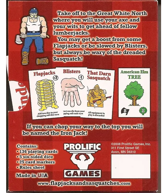 Flapjacks & Sasquatches (ENG) - Card game