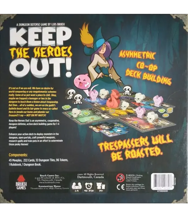 Keep the Heroes Out! (ENG) - Board game