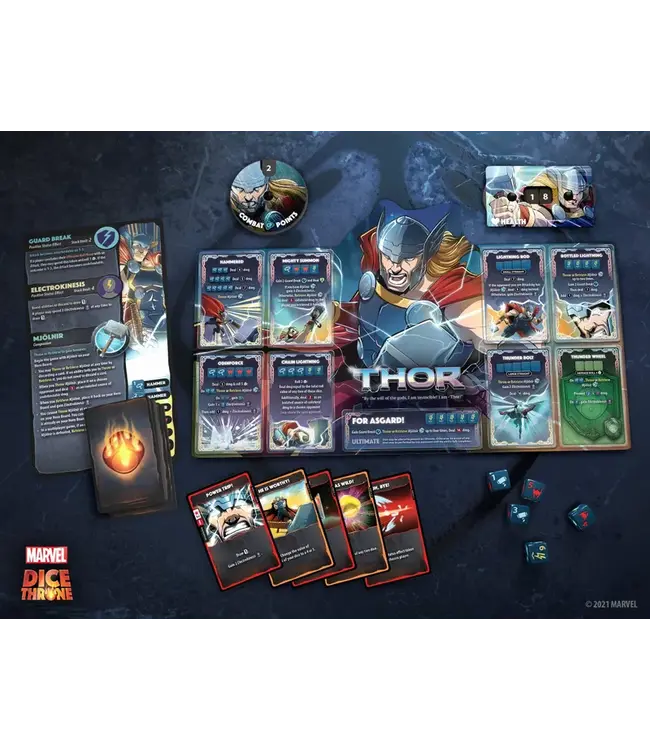 Marvel Dice Throne: 4-Hero Box (ENG) - Brettspiel