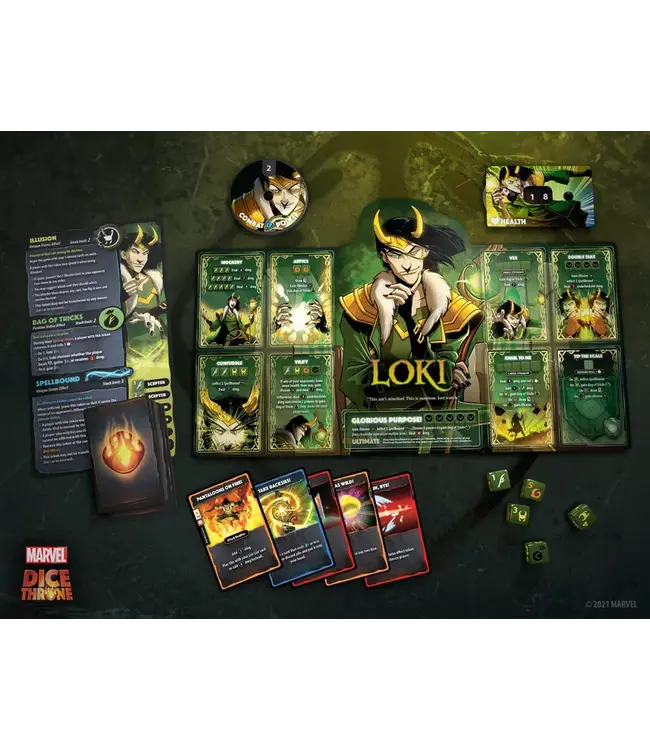 Marvel Dice Throne: 4-Hero Box (ENG) - Brettspiel