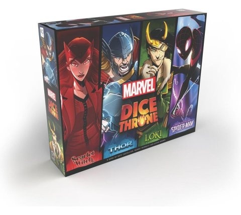 USAopoly Marvel Dice Throne: 4-Hero Box (ENG)