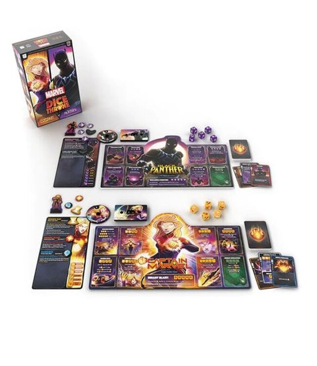 Marvel Dice Throne: Captain Marvel & Black Panther (ENG) - Board game