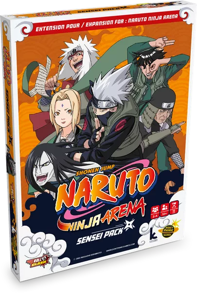 Don't Panic Games Naruto Ninja Arena: Sensei Pack Expansion (ENG) afbeelding