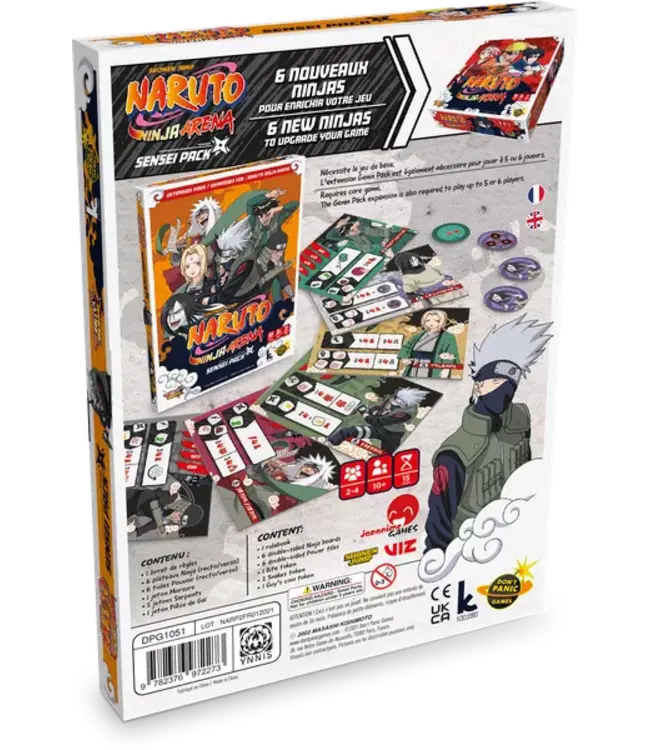 Naruto Ninja Arena: Sensei Pack Expansion (ENG)