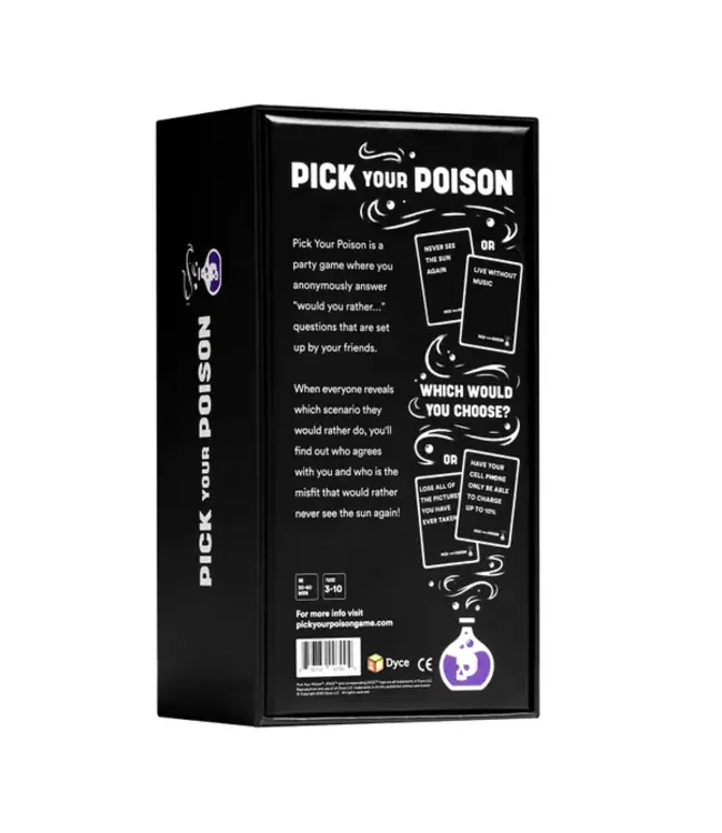 Pick Your Poison (ENG) - Card game
