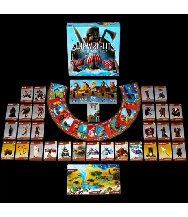 Shipwrights of the North Sea (ENG) - Brettspiel