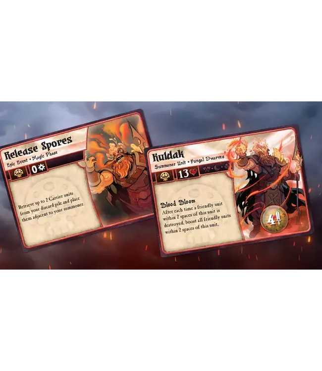 Summoner Wars (Second Edition): Fungal Dwarves Faction Deck (ENG) - Card game