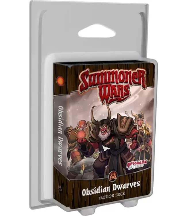 Plaid Hat Games Summoner Wars (Second Edition): Obsidian Dwarves Faction Deck (ENG)
