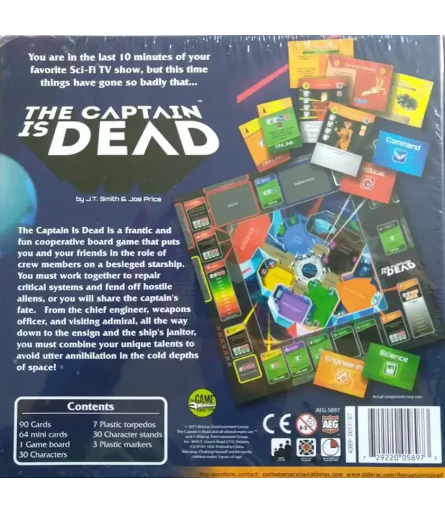 The Captain is Dead (ENG) - Brettspiel