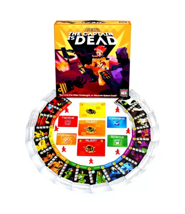 The Captain is Dead (ENG) - Brettspiel