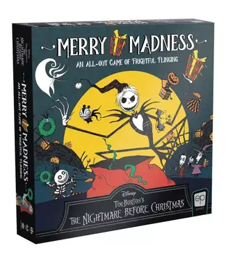 USAopoly Disney Tim Burton's The Nightmare Before Christmas: Merry Madness (ENG)