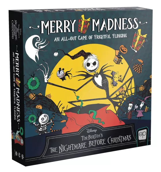 USAopoly Disney Tim Burton's The Nightmare Before Christmas: Merry Madness (ENG)