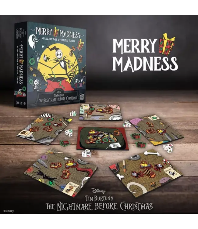 Disney Tim Burton's The Nightmare Before Christmas: Merry Madness (ENG) - Dice game