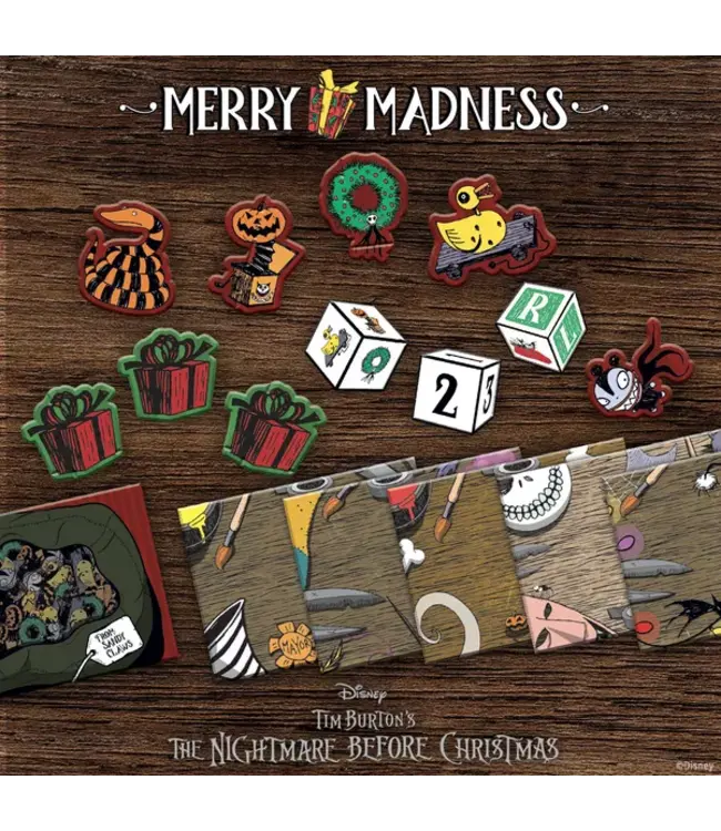 Disney Tim Burton's The Nightmare Before Christmas: Merry Madness (ENG) - Dice game