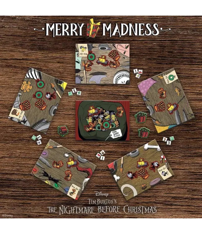 Disney Tim Burton's The Nightmare Before Christmas: Merry Madness (ENG) - Dice game