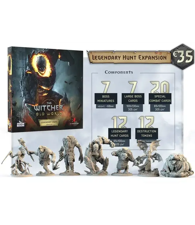 The Witcher: Old World - Legendary Hunt (ENG) - Board game