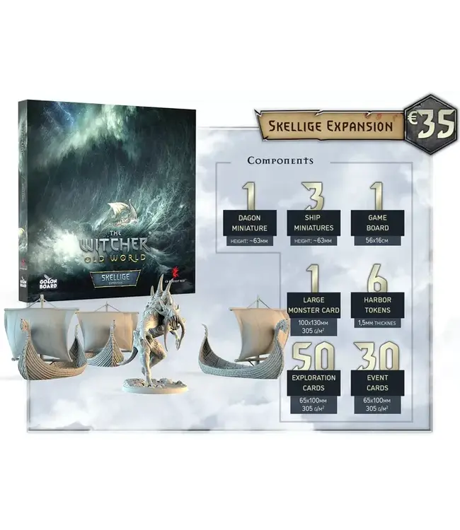 The Witcher: Old World - Skellige (ENG) - Brettspiel