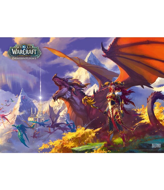 World of Warcraft: Dragonflight (1000 Pieces) - Puzzle