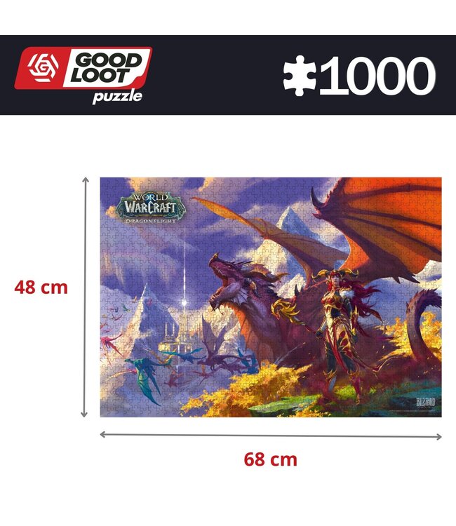 World of Warcraft: Dragonflight (1000 Stukjes) - Puzzel
