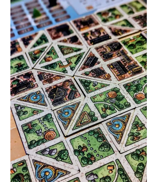 Tangram City (NL) - Board game