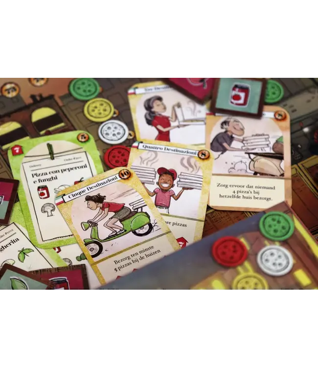 Pizzachef: De Nieuwe Generatie (NL) - Brettspiel