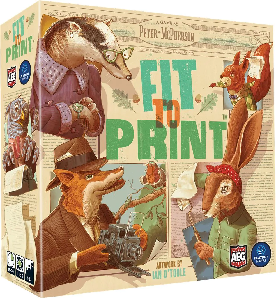 White Goblin Games Fit to Print (NL)